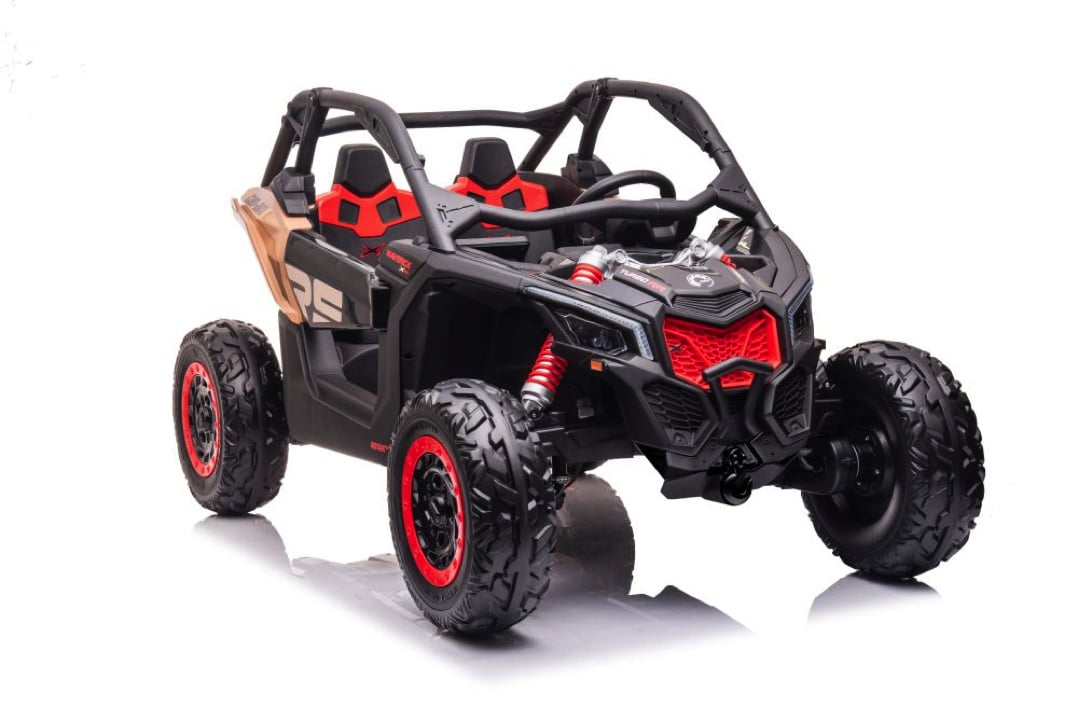 CAN-AM Maverick 2-persoons Buggy, 24v 14Ah, leder zitje, rubberen banden - Afbeelding 3