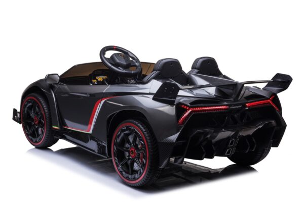 Lamborghini Veneno, 2-persoons elektrische kinderauto met 4 motoren en meer. - Afbeelding 8