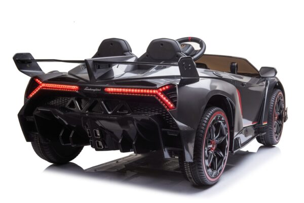 Lamborghini Veneno, 2-persoons elektrische kinderauto met 4 motoren en meer. - Afbeelding 9
