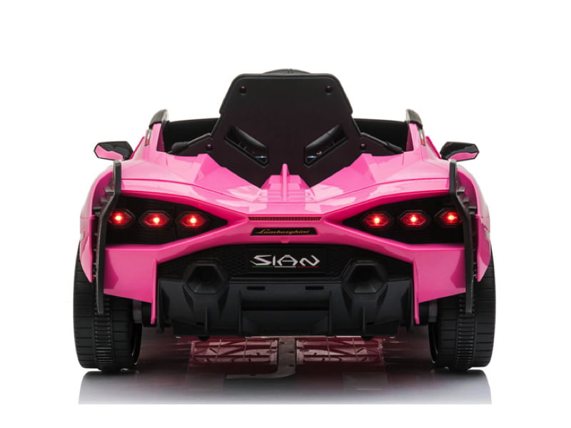Lamborghini Sian, 12V Elektrische Kinderauto Met Vleugeldeuren - Afbeelding 6