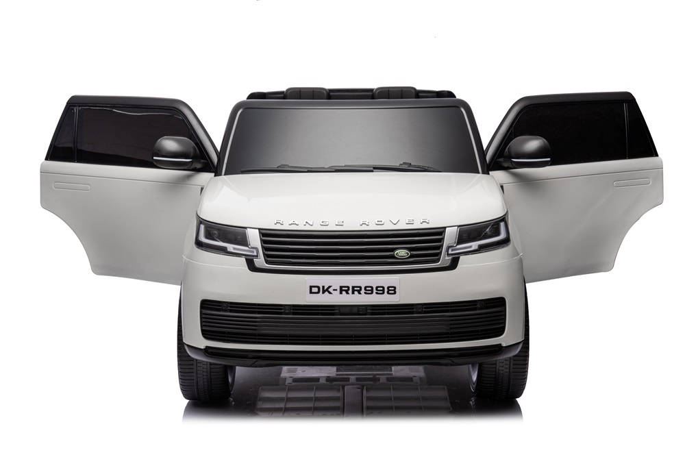 2-Persoons Range Rover, 24 Volt Elektrische Kinderauto, Mp4-Scherm, Rubberen Banden, Leder Zitting - Afbeelding 4